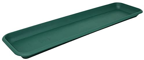 MePla Untersetzer Balcony Standard Länge 78 cm, Breite 15,8 cm, Grün, wetterfest aus UV-beständigem Kunststoff