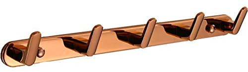 Standard-Haken Leichte Luxus-Wandgarderobe Türgarderobe Retro-Garderobenhaken Eingang Wandaufhänger Kleiderhaken Roségold-Garderobenhaken