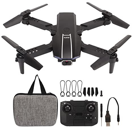 Faltbare Drohnen mit 4K-Dual-Kamera für Erwachsene, RC-Quadcopter, WiFi-FPV-Live-Video, Intelligenter Schwebeflug, One-Key-Start für Kinder oder Anfänger