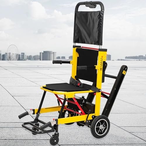 flatpincololee Electric Wheelchair/Mobile Stairlift, 24V13Ah Lithium Battery, Aluminum Alloy Frame, Load Capacity 363 lb