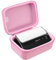 BOVKE Tragetasche für Evolv Bluetooth Wireless Oberarm Blutdruckmessgerät, BP7000 einteiliges Design Portable BP Monitor Aufbewahrungstasche, Rosa