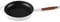 Le Creuset Enameled Cast Iron Alpine Wood Handle Fry Pan, 10.25, White