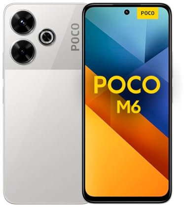 XIAOMI Poco M6 4G 6.79- 4G 8GB/256GB Plata