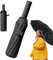 UV-Regenschirme für Sonnenschutz, automatisches Öffnen und Schließen, Reise-Regenschirm, winddichter Regenschirm zum Gehen, starker UV-Blocker-Regenschirm für Damen und Herren, Schwarz, Refer to