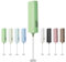 ELMWAY Electric Milk Frother – Handheld Battery Powered Foam Maker & Electric Whisk, Lightweight & Portable for Coffee, Lattes & Hot Chocolate, Easy to Use (2 AA Batteries Not Included) – Green