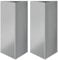 vidaXL Jardinières 2 pcs Triangulaire 40x40x75 cm Acier galvanisé