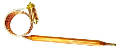 (One Piece) Gas Thermostat Capillary Tube Temperature Range 13-38℃ for Gas Valve Water Heater