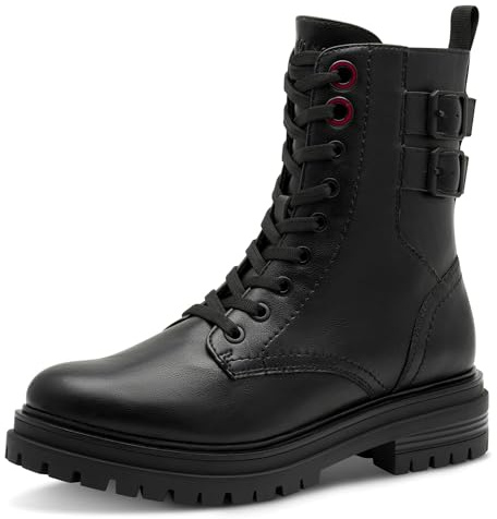 s.Oliver Damen Stiefeletten zum Schnüren mit Schnallen