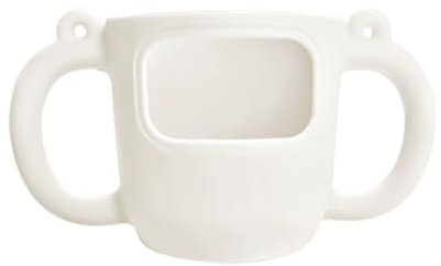 SEABABOO Mango De Silicona Stanley Cup 14Oz Accesorios De La Manija Para La Taza De Stanle Mango De Silicona Para Botella De Agua para Viajes En Casa Al Aire Libre (Blanco, 14oz)