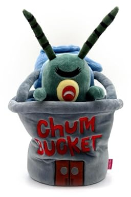 Youtooz Spongebob Schwammkopf: Plankton Chum Bucket Plüsch (22,9 cm)