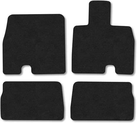 Omoda e5 (2025+) Carpet Car Mats | Black Edge Trim Tailored Fit Floor Mats Full Coverage Protection Accessories Easy Clean Anti Slip Made in the UK