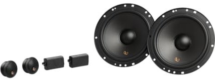 Infinity Alpha 603CF 3-Wege Koaxial Lautsprecher Auto 16,5cm, 6,5 Zoll, von Harman Kardon Car HiFi mit 90W RMS und 720W Peak, Premium Audio Upgrade Boxen Set - Paarweise
