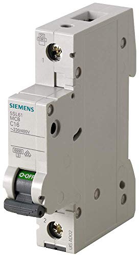 Siemens 5sl6 – Auto MAGNETOTERMICO 230/400 V 6 kA 1 Polo c-3 a