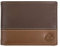 Timberland Herren Leder Trifold Hybrid Passcase Wallet, Braun/Hellbraun, Einheitsgröße