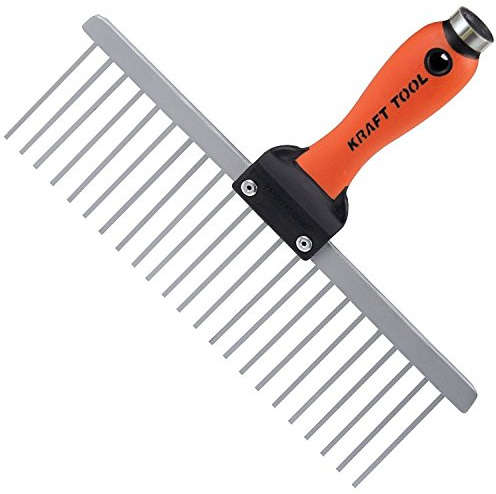 Kraft Tool Plaster and Stucco Scarifier 16-inch Pro Form Handle