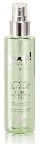 YUUP! - Flea Spray Dog and Cat with Tea Tree and Neem Oil, 150 ml, Tea Tree Oil Spray Against Fleas, Tick Protection, Natural Insect Spray