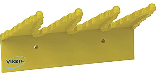 Vikan 6156 Wall Bracket,9.5,PP,Yellow