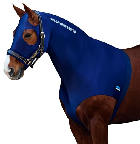 WeatherBeeta Stretch Hood with Zip, Navy, Cob