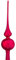 Weihnachtsbaumspitze Groß 35cm in Ice Rot Gold Regen Baumspitze Spitze Tannenbaumspitze Christbaumspitze Weihnachtsbaum Christbaum Tannenbaum Christmas Tree Top