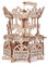Wood Trick Holzkarussell Pferdespielzeug, Karussellmodell - 3D Holzpuzzle für Erwachsene und Kinder