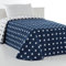 VIALMAN Colcha Bouti Ligera Sofia 10 para Cama Individual de 105 cm | Colcha Cama 105 | Tamaño Colcha 200 X 270 cm, Color Marino