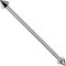 Monster Piercing Solide Titan G23 14 Gauge (1,6 MM) - 45MM Länge gerader Barbell mit 6MM Konus Industrial Piercing