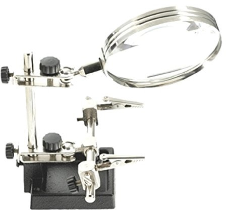 Expo Heavy Duty Helping Hands with Acrylic Magnifier 738-61