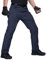KEFITEVD Gefütterte Outdoorhose Herren Winter Arbeitshose Cargohose Warme Jagdhose Angelbekleidung Fahrrad Hose Thermohose Herbst Regenhose Dunkelblau 36