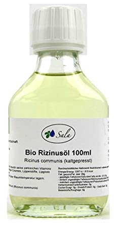 Sala Rizinusöl kaltgepresst BIO 100 ml Taschenflasche