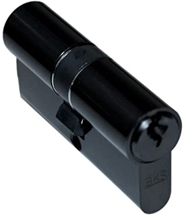 BKS Profilzylinder Dark Edition dunkel PZ 8802 Baulänge: 45/75mm mit beidseitiger Gefahrenfunktion (Gesamtlänge 120mm)