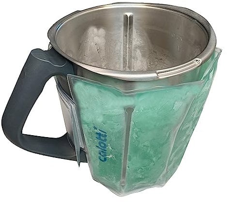 Calotti® COOL Many. Votre refroidisseur pour le bol mélangeur Thermomix® TM6®, TM5® et TM31®. Maintient le bol mélangeur au frais pendant une heure.