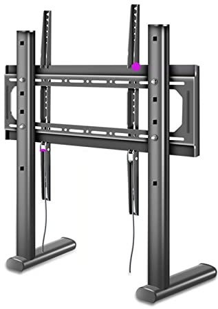 GGZONE Universal Table Top TV Stand For 42-85 Inch Screen, Height Adjustable TV Stand Mount Holds Up To 60Kg/132Lbs, Vesa Up To 600X500Mm beautiful scenery