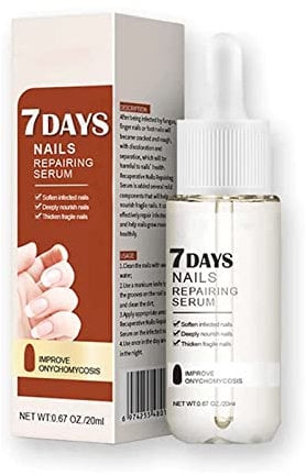 GFOUK 7 Days Nails Repairing Serum,Nail Serum For Growth And Repair For Damaged Nails,Nail Repair Oil Solution,NailGro Intense Nail Growth and Strengthening Serum (1PC)