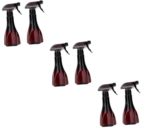 POPETPOP 3 Juegos De Botellas De Agua Con Pulverizador Vacías Para Peluquería Limpieza Y Jardinería Dispensador De (2 Unidades X 3)