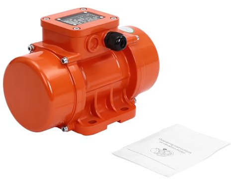 Moteur de vibration de vibrateur de béton, moteur électrique de vibration, béton Béton 220V 1800W Moteur pour Vibreur à Béton Monophasé Vibrant 3600rpm pour appareils mécaniques