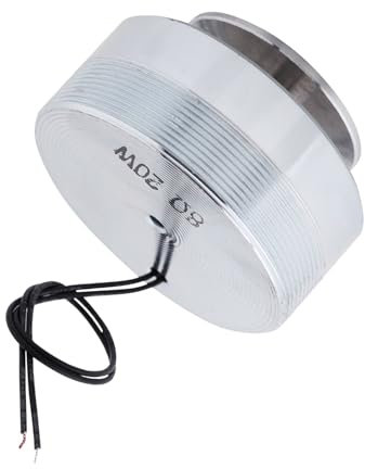 Naroote Haut-Parleur à Résonance Toutes Fréquences de 50 Mm, 2 Pouces, Haut-Parleur de Basses à Fortes Vibrations avec Transmission à 360 Degrés et Diaphragme sans Papier, 1 Shaker de
