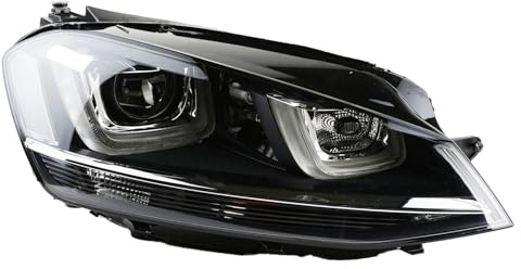 Johns, Scheinwerfer Rechts passend für VW Golf VII 5G1 BA5 08/12-12/16 mit LWR für AHL