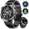 Homailida Smartwatch Uomo Donna con Effettua/Risposta Chiamate, 1.39 Orologio Smartwatch Monitoraggio del SpO2/Sonno, Impermeabile IP68, 100+ Modalità Sport, Fitness Tracker per Android iOS