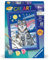 Ravensburger - CreArt Kids 13x18 cm - Numéro d'art - Famille de Loups - Kit de Peinture par numéros - avec pièces de Bijoux - Dès 9 Ans - 25714