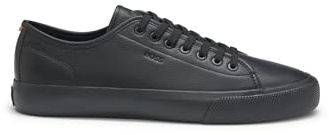 BOSS Lowtop Sneakers Aus Genarbtem Kunstleder