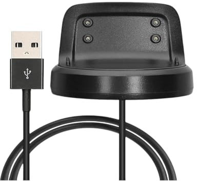 Ersatz USB Ladegerät 100cm Ladekabel kompatibel mit Samsung Gear Fit 2 (SM-R360) / Gear Fit 2 Pro (SM-R365)