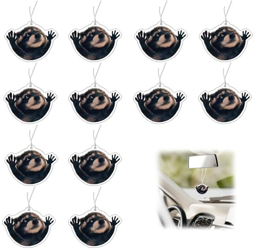 12 PCS Duftbaum Auto Lustiger Duftbaum Auto Lufterfrischer Auto Lustig DuftbäUme FüRs Auto Funny Air Freshener Car