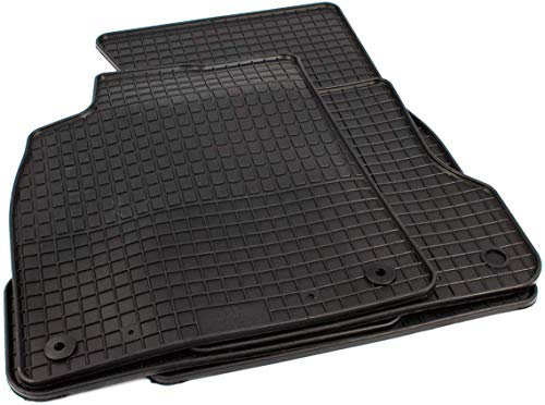 Petex 14410 Gummimatte 4-teilig (Schwarz)