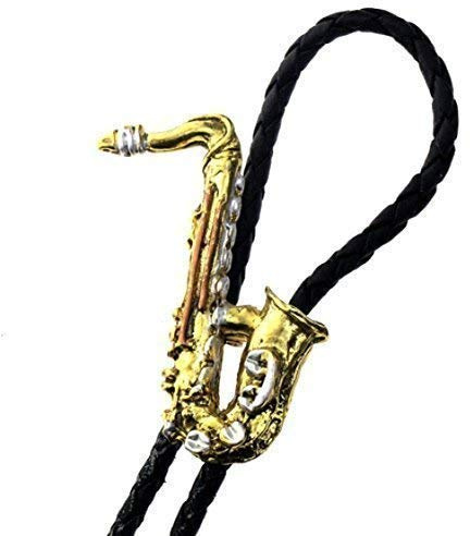 Bolo Tie Saxophon, Jazz, Musik, Bolotie, Western-Krawatte