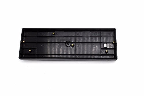NPKC Mini Keyboard GH60 Plastic Case for 60% Mechanical Gaming Keyboard Compatible Poker2 Pok3r Faceu 60 Plastic Shell (Black)