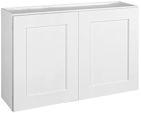 Design House Shaker Tall Wall Kitchen Cabinet, Wood, White, 36x24 Fully Assembled