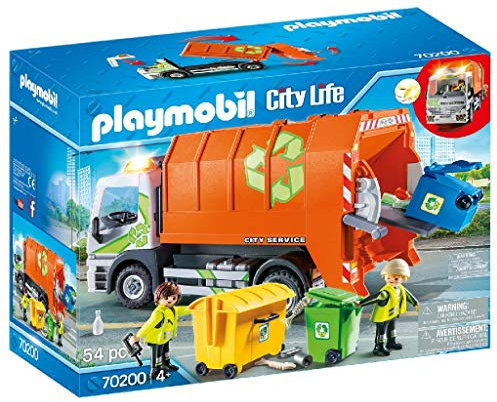 Playmobil Camion de Recyclage Poubelle