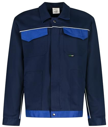 BWOLF ARES 100% Cotone Giacca da lavoro da Uomo Giacche da Lavoro in Cotone Blu L