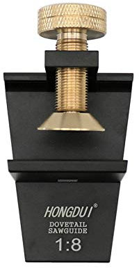 Holzbearbeitung Schwalbenschwanz-Führungsschienensägenlehre Manuelle rechtwinklige Säge Schneidlehre (1:8)
