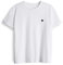 OPUS Damen Kurzarmshirt | T-Shirt SERZ Regular aus Organic Cotton White, 36